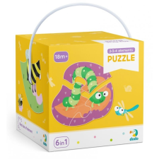 TM Toys (DOP300253) Puzzle 2-3-4 Elements In sects puzzle, kirakós