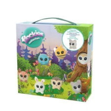 TM Toys Flockies: Házikó gyűjtődoboz egér figurával - 4. széria játékfigura
