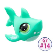 TM Toys Littlest pet shop: játékfigura #14 - halacska játékfigura