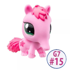 TM Toys Littlest Pet Shop: Játékfigura #15 - Pink lovacska játékfigura