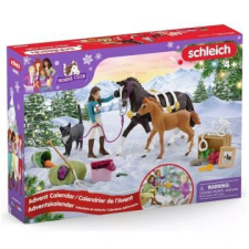 TM Toys Schleich horse club: adventi naptár 2024 - 36 db-os 99092 játékfigura