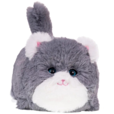 TM Toys Szürke Interaktív Plüss Cica (5908273002217) készségfejlesztő