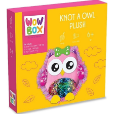 TM Toys Wow Box Csináld magad bagoly plüssfigura kézműves készlet (5904754609289) kreatív és készségfejlesztő