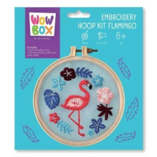 TM Toys Wow Box: Hímzőkészlet - Flamingó kreatív és készségfejlesztő