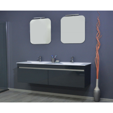  TMP MEDIA fürdőszobai tükör LED világítással - 60 x 65 cm fürdőszoba bútor