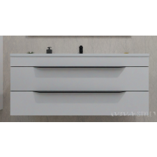 TMP VOX 85 fehér fali függesztett fürdőszobabútor 85 cm porcelán mosdókagylóval fürdőszoba bútor