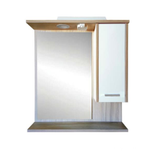 TMP ZX - SONOMA- tükrös szekrény 75cm fürdőszoba bútor