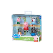 TMTOYS Peppa malac és barátai jelmezben játékfigura