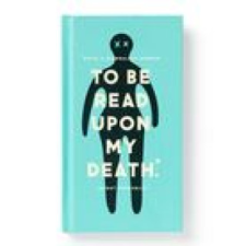 To Be Read Upon My Death Journal – Brass Monkey naptár, kalendárium