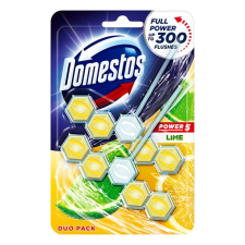 Toalett öblítő DOMESTOS Power5 Lime 2x55 g tisztító- és takarítószer, higiénia