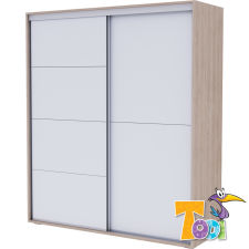 TODI gardróbszekrény Classic 140cm széles bútor