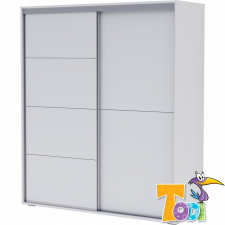TODI White Bunny gardrób szekrény 200 cm széles bútor