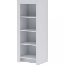 TODI White Bunny – keskeny nyitott polcos szekrény (140 cm magas) bútor