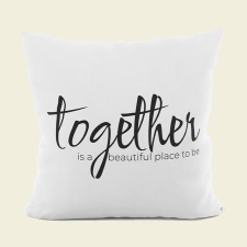  Together-Együtt jobb! diszpárnahuzat valentin napra lakástextília