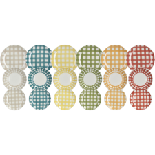 TOGNANA Caledonia 18 db (MC07018M237) tányér és evőeszköz