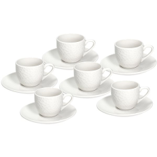 TOGNANA GOLF kávéscsészekészlet csészealjakkal, 6 db, 90 ml bögrék, csészék