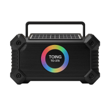 Toing 10W hordozható napelemes Bluetooth hangszóró TO-370 hordozható hangszóró