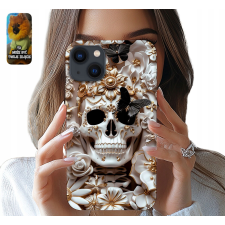 TOK ALMA IPHONE 13 MINI - ELEGÁNS NŐI DESIGN KOPONYA PILLANGÓ tok és táska