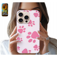  TOK ALMA IPHONE 15 PRO MAX - KUTYA RÓZSASZÍN MANCS NŐI MINTÁKHOZ tok és táska