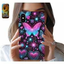 TOK ALMA IPHONE X / XS - PILLANGÓ PILLANGÓ SZÍVEK NŐI DESIGN tok és táska
