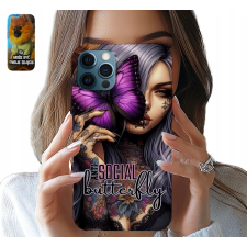 TOK APPLE IPHONE 12 PRO - SOCIAL BUTTERFLY PILLANGÓ PILLANGÓ DIVATOS MINTÁK tok és táska