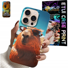 TOK APPLE IPHONE 15 PRO MAX - ARANYOS CAPYBARA ÁLLATOKKAL + FILM tok és táska