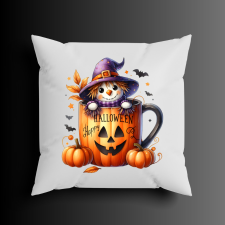  Tök és madárijesztő mintás őszi párna lakástextília