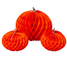  Tök lampion szett 27x30cm, 16x19cm 3db-os dekorációs kellék
