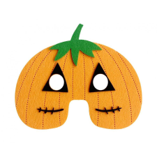 Tök Orange filc maszk 19 cm jelmez