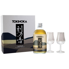  Tokinoka White Oak ajándékcsomag 2 pohárral DRS (0,5L / 40%) whisky
