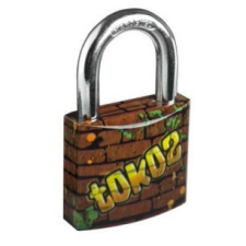 TOKOZ Lakat Szines 38Mm Graffiti E.K. Tokoz 3K. zár és alkatrészei