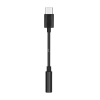 TokShop Adapter, USB Type-C - 3.5 mm jack átalakító, fekete (dobozos)