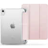 TokShop Apple iPad 10.9 (2022), mappa tok, közepesen ütésálló, érintőceruza tartó, érintőceruza nélkül, átlátszó hátlap, Smart Case, TP SC Pen Holder Hybrid, rózsaszín