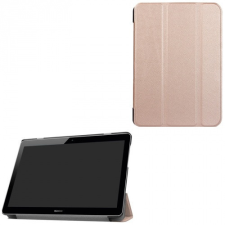 TokShop Huawei Mediapad T3 10.0, mappa tok, Trifold, vörösarany tablet tok