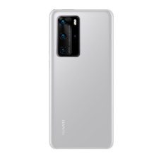 TokShop Huawei P40 Pro, Műanyag hátlap védőtok, gumírozott, áttetsző tok és táska