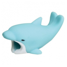TokShop Kábelvédő, delfin figura, kék (108540) kábel és adapter