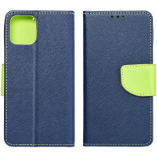 TokShop Realme C31, Oldalra nyíló tok, stand, Fancy Book, sötétkék (122206) mobiltelefon kellék