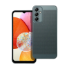 TokShop Samsung Galaxy A14 4G / A14 5G SM-A145F / A146B, Műanyag hátlap védőtok, légáteresztő, lyukacsos minta, Breezy, sötétzöld (G142654)