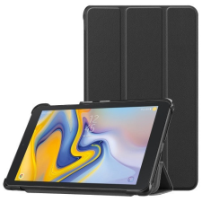 TokShop Samsung Galaxy Tab A 8.0 (2018) SM-T387, mappa tok, Trifold, fekete tablet tok