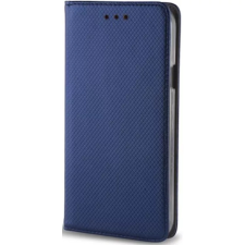 TokShop Xiaomi Redmi 12C, Oldalra nyíló tok, stand, Smart Magnet, sötétkék tok és táska
