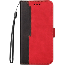 TokShop Xiaomi Redmi K30S / Mi 10T 5G / 10T Pro 5G, Oldalra nyíló tok, stand, kártyatartóval, kézpánttal, Wooze Colour Wallet, piros (130361) tok és táska
