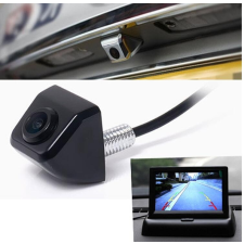 Tolatókamera + vízálló AV-BG980/8LED BK tolatókamera, tolatóradar