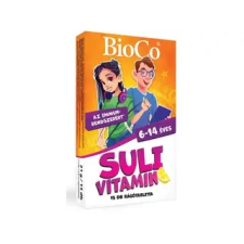 Toldi fűszer BioCo Suli-vitamin rágótabletta (citrom) 15db vitamin és táplálékkiegészítő