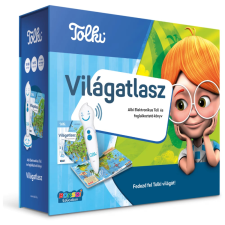 Tolki : Tolki - Világatlasz szett - könyv és toll - Könyvek gyermek- és ifjúsági könyv