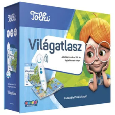  Tolki - Világatlasz szett (könyv +toll) gyermek- és ifjúsági könyv
