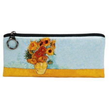 Tolltartó 19x1,5x9cm, polyester,Van Gogh:Napraforgók tolltartó