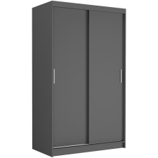  Tolóajtós gardróbszekrény VEGA III. 120x200x60 - antracit bútor