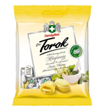 Töltött keménycukorka DR. TOROK hársfavirággal, C-vitaminnal 75g csokoládé és édesség