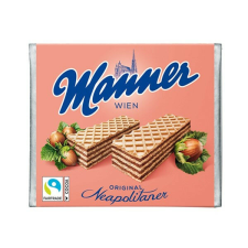 Töltött ostya MANNER mogyorós 75g csokoládé és édesség