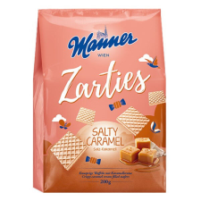 Töltött ostya MANNER Zarties sós-karamellás 200g csokoládé és édesség
